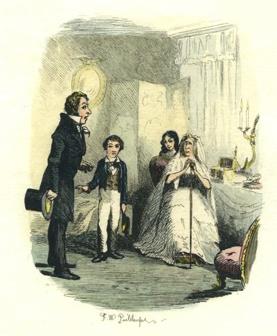 Das ist sehr großzügig von dir Pip, Große Erwartungen, ca. 1885 von Frederick W. Pailthorpe